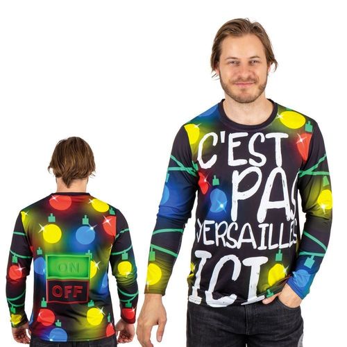 T-Shirt Humoristique Lumières Versailles Adulte