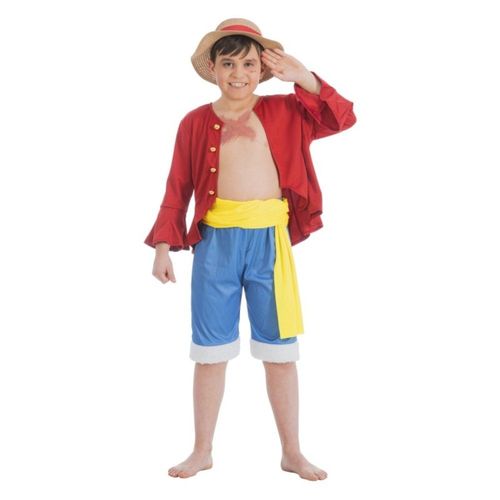 Déguisement Luffy Chapeau Paille One Piece Garçon