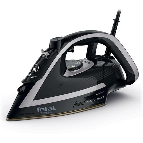 FER À REPASSER PUREGLISS FV8062 NOIR- TEFAL FER VAPEUR