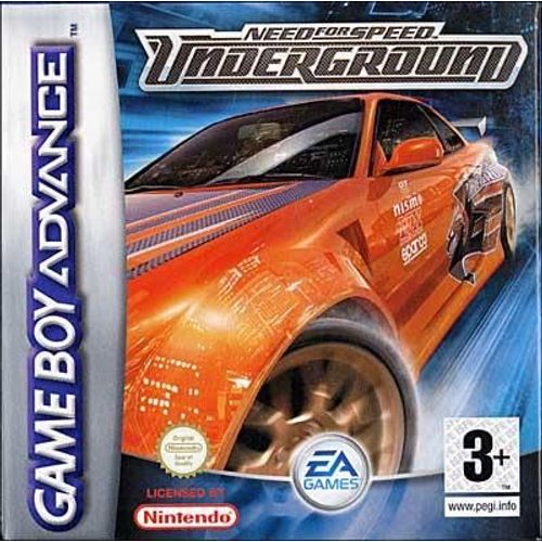 Need For Speed Underground Game Boy Advance