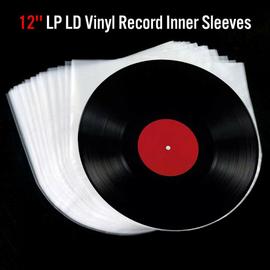 50pcs antistatique clair manches intérieures Housse Pour 7" 10" 12" LP Vinyl Record 