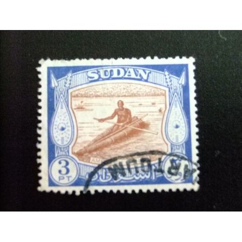 51 Soudan Condominio Sudan 1951 / Cano Ambatch / Yvert 104 Fu / Sg 131 Fu
