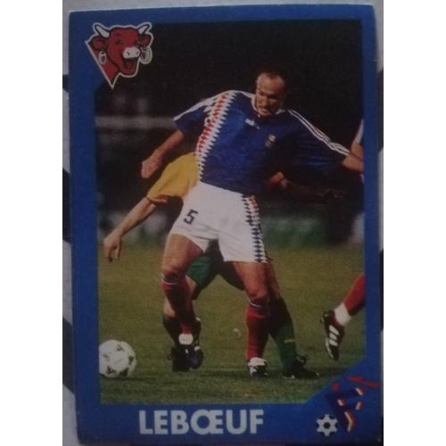 Autocollant Franck Leboeuf La Vache Qui Rit Euro 1996