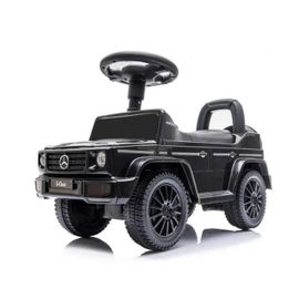 Porteur enfant voiture Mercedes Benz 350D - 12 à 36 mois - volant avec son - faux roue secours - compartiment rangement - Noir