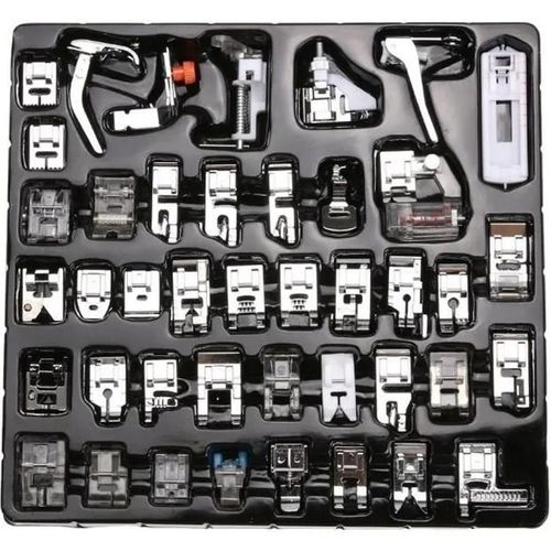 Kit de 42 pieds de biche pour machine à coudre - ONEVER - pour Singer, Brother, Janome - haute qualité