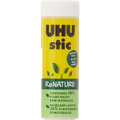 Uhu Bâton De Colle Stic Renature, Sans Solvants, 21 G, Tube