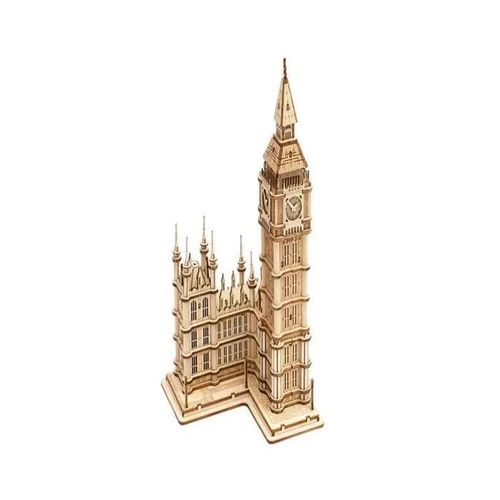 Maquette En Bois Avec Led - Big Ben - 220 Pièces - Abs (Plastique) - Mixte - Adulte
