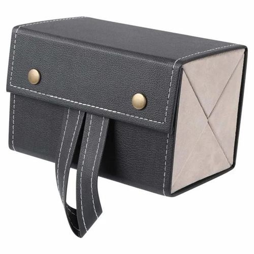 Boîte de rangement pour lunettes de soleil de voyage, boîte de rangement portable en PU à plusieurs compartiments pour lunettes, su