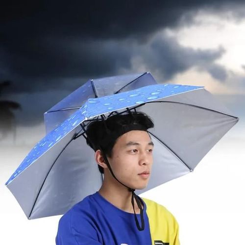 Chapeau Parapluie - Gototop - Pliant 77 Cm - Protection Solaire - Ventilation - Mixte