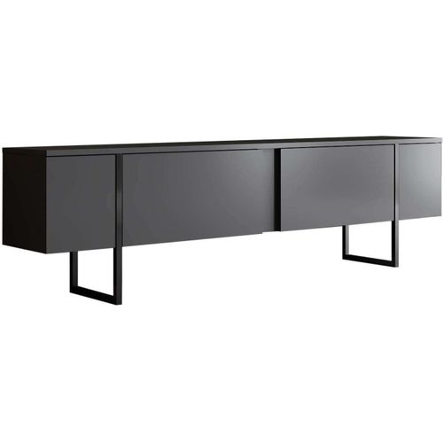 Meuble Tv En Aggloméré Et Métal Luxe