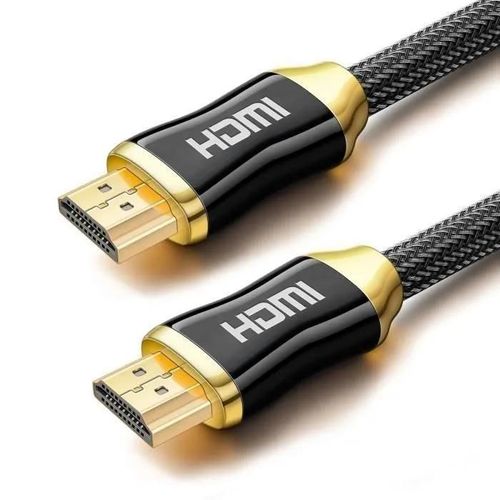 Câble HDMI 4K 2m - Câble HDMI 2.0 Haute Vitesse par Ethernet en Nylon Tressé Supporte 3D/ Retour Audio,TV Ultra HD