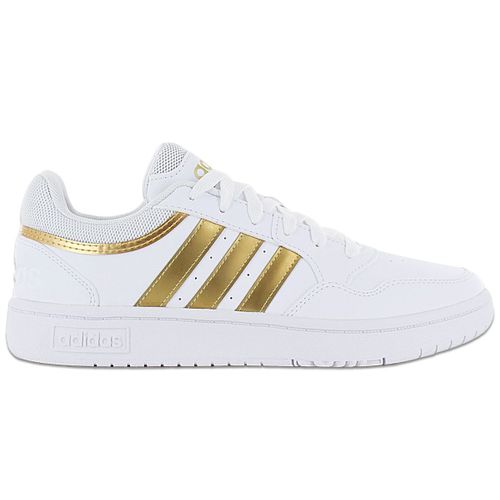 Adidas Hoops 3.0 Low Classic Baskets Sneakers Chaussures Blancsor Hp7972