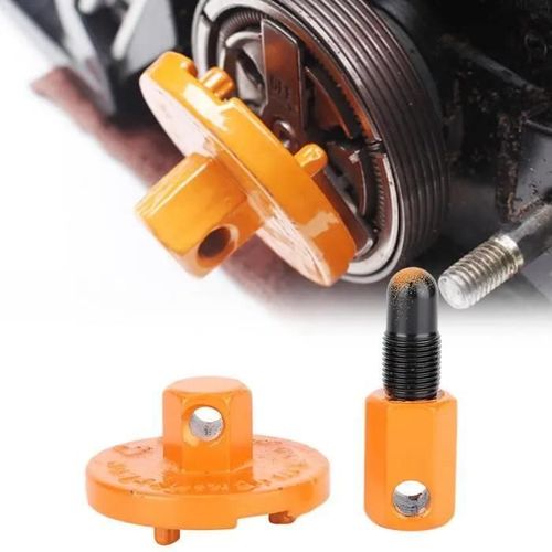 ARAMOX Outil démontage d\'embrayage Outil Dépose d¿Embrayage pour Tronçonneuse Volant Démontage Arrêt de Piston pour Husqvarna