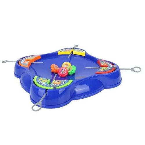Jeu de toupies PWSHYMI - Arène gyroscopique avec 4 toupies et barres - Jouet pour enfants de 6 ans et plus