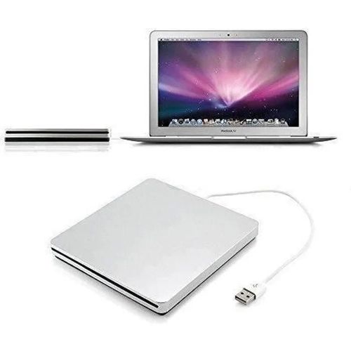 Lecteur-graveur de CD-DVD externe USB Compatible Apple MacBook Pro-Air-Mac mini