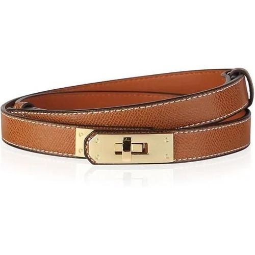 Ceinture Fine Femme Cuir Pu Classique Ceinture Réglable Waist Belt Étroite Ceinture Pour Robe Jeans Ceinture Ajustable Ceintures
