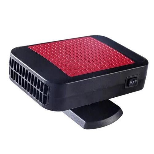 Super Chauffage Voiture Puissant Allume Cigare Portable Rapide Dégivrage Ventilateur 24v Rouge