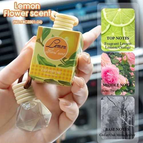 Lemondésodorisant De Voiture Mini Aromathérapie Huile Essentielle Éliminateur D'odeur Kit Humidificateur Boîte-Cadeau Purificateur D'air Diffuseur De Voiture Longue Durée.[H43]