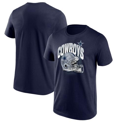 Dallas Cowboys End Around Casque Graphic T-Shirt - Homme