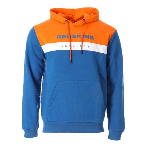 Sweat À Capuche Bleu/Orange Homme Redskins Berguson