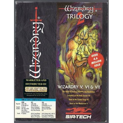 Wizardry Trilogy 2 Jeu Pc En Anglais Big Box (1993)