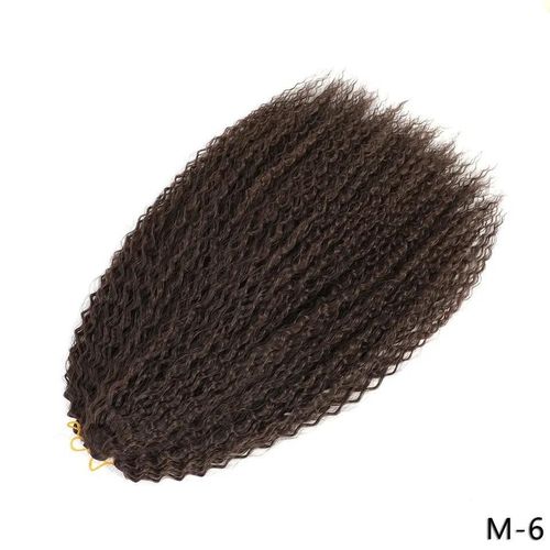 30inches-75cm Extension De Cheveux Tressés Crépus Bouclés 20 30 Pouces Boucles Afro Synthétiques Extensions De Tresses Au Crochet Ombre Rose Argent Gris Postiche