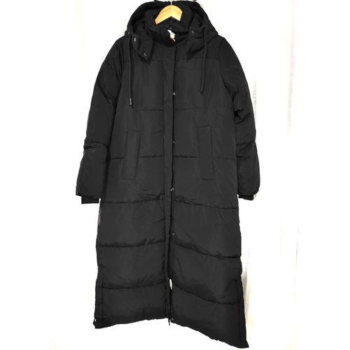 Doudoune Longue Noir Femme Hyver