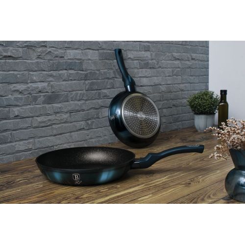 Ensemble De 2 Poêles, Metallic Line Aquamarine Edition