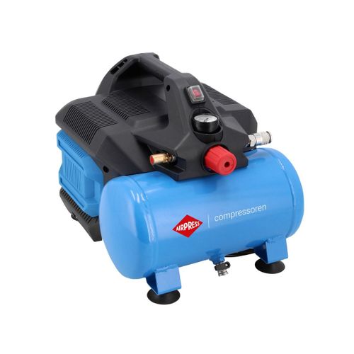 Compresseur sans huile silencieux LMO 6-126 8 bar 1 ch / 0.75 kW 88 l/min 6 L