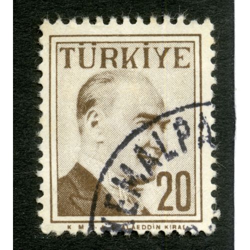 Timbre Oblitéré Turkiye 20