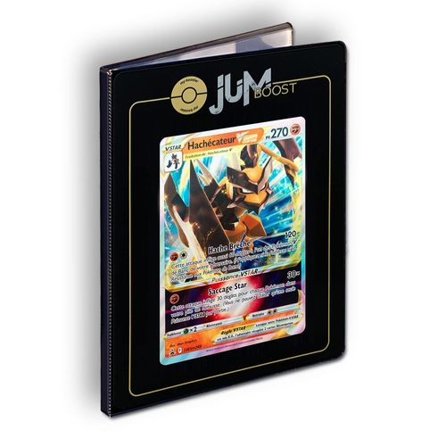 Hachécateur Vstar Swsh249 - Full Art - Jumbo - Jumboost X Epée Et Bouclier 10 - Astres Radieux - Portfolio A4 - Rangement 180 Cartes