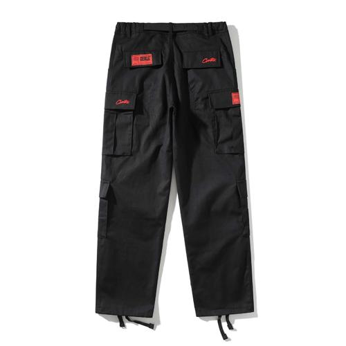 Corteiz Pantalon Hip Hop Droit à Taille Haute Corteiz avec Poche de Rue,  Pantalon pour Hommes Cortez, Pantalon Cargo Vintage, Pantalon Droit  Multi-Poches, Vêtement de Travail Rétro Vintage Hip Hop