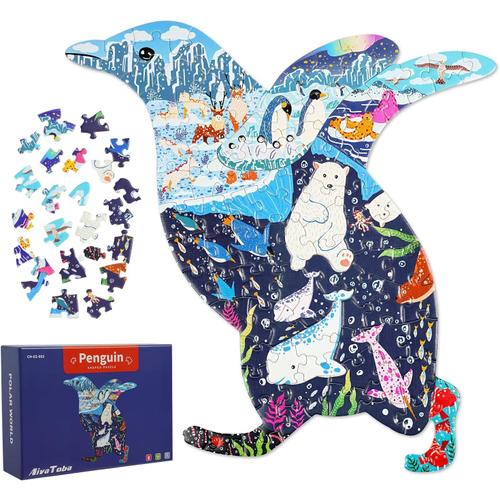 100 Pieces Enfant Puzzle 4 5 6 Ans 3 Puzzle Pour Fille Et Garçon