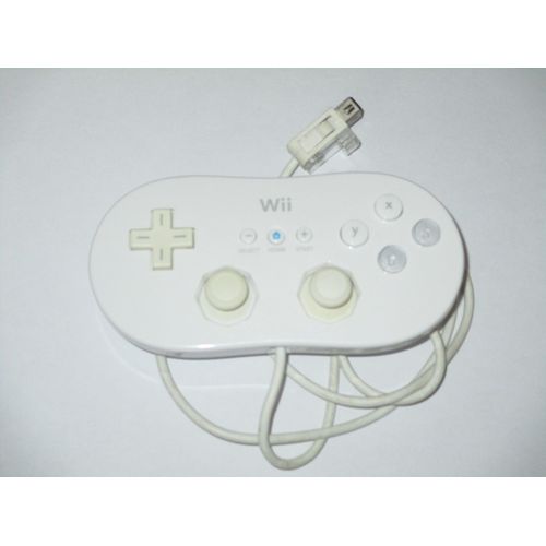 Manette Classique Wii Blanche