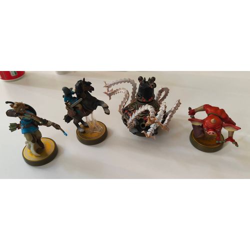 Lot De 4 Amiibo Zelda - Link, Guardian, Bokoblin