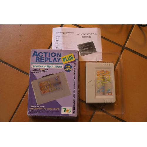 Action Replay Plus - 4 Mo - Sega Saturn