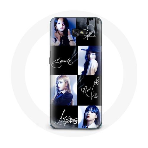 Coque Pour Samsung Galaxy A5 2016 Blackpink Signature Photo Jennie Jisoo Lisa Rose