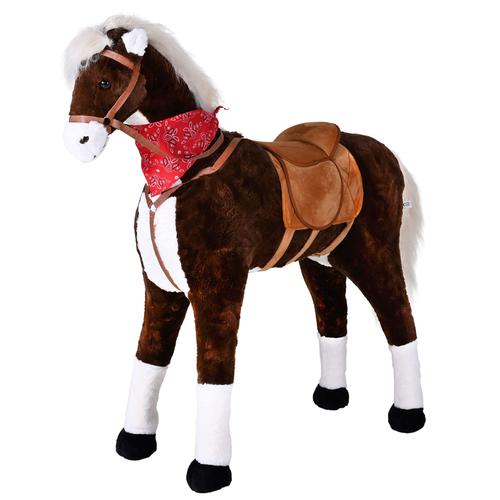 Knorrtoys Com- Cheval Debout Xxl Winnie 40750 Marron Foncé