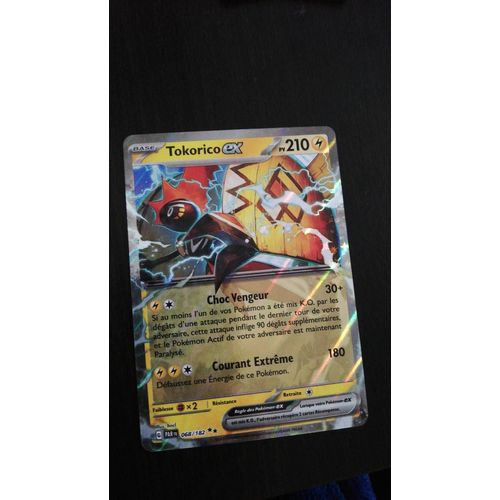 Carte Pokemon Tokorico Ex Avec Une Protection