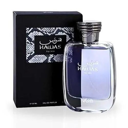 Hawas For Him - 100ml Rasasi Hawas Pour Hommes Edp Longue Durée Pour Homme Spray Luxueux Parfum Arabe Rasasi Oriental Parfums 
