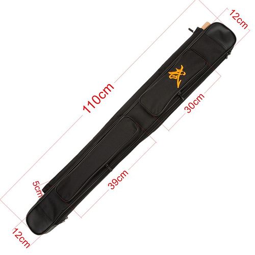 Sac Épée À Deux Couches De 1.1m,Sac Bâton,Housse De Couteau,Sac Katana,Sac À Bandoulière,Porte-Épée,Sac De Transport,Sac De Sport 4 Couleurs - Type Black