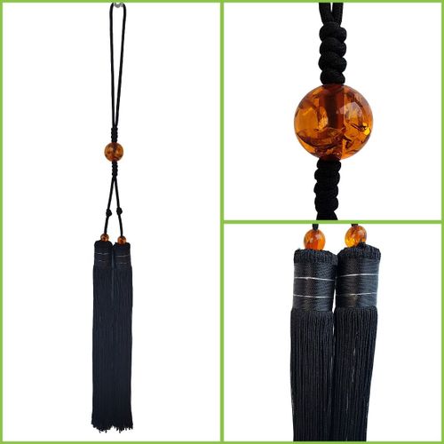Épée En Soie Glacée Avec Pompon,Style Ancien,Court,Tai Chi,Divers Styles Et Couleurs - Type Brown #A