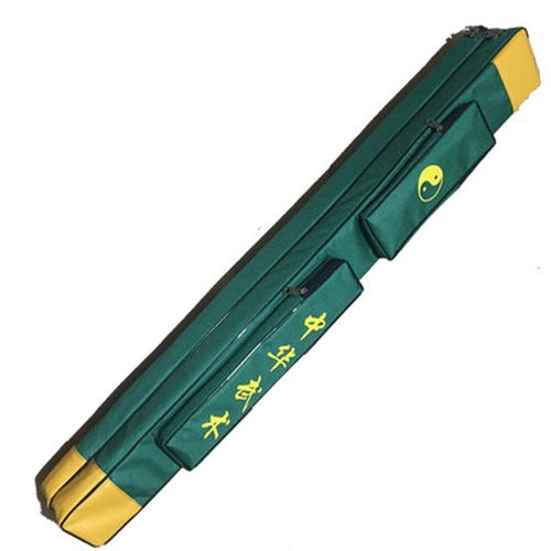Sac D'épée De Taiji Pour 2 Épées,Double Couche,Étanche,Durable,Arts Martiaux Chinois,Chapelle Tai - Type Green3