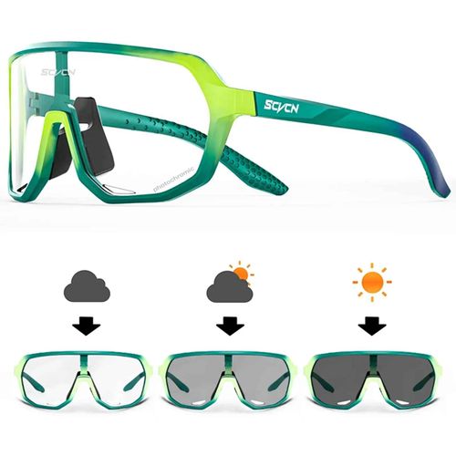 Lunettes de soleil photochromiques pour hommes et femmes,lunettes de vélo de sport en plein air,course sur route,lunettes de vélo pour hommes,lunettes de cyclisme,UV400,chaud,20 - Type Photochromic #G