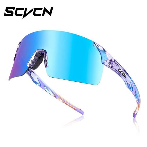 Scvcn-Lunettes de soleil de cyclisme pour hommes et femmes,lunettes de sport photochromiques VTT,lunettes de vélo de montagne,lunettes de subvention - Type 1 lens #G