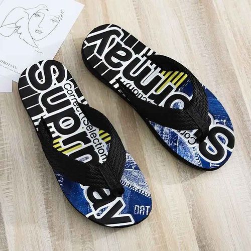 Tongs De Plage Pour Hommes,Pantoufles Bon Marché,Tendance,Amusant,À La Mode,Été,2024
