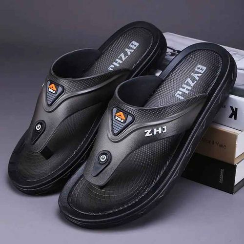 Pantoufles De Plage En Pvc Pour Homme,Chaussures Plates,Confortables,Bon Marché,Style Coréen,Haute Qualité,Mode 2024
