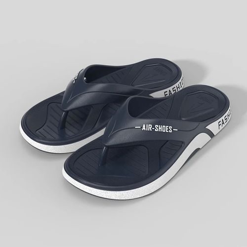 Mode Hommes Tongs Chaussures Été En Plein Air Pantoufles De Plage Décontractées Pvc À Semelles Souples Antidérapant Tongs Couple Maison Salle De Bain Sandale