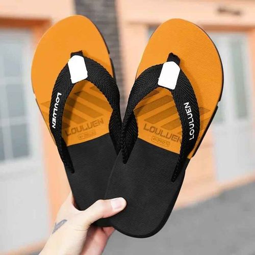 Tongs De Plage Épaisses Et Respirantes Pour Hommes,Pantoufles D'extérieur Décontractées,De Haute Qualité,Été