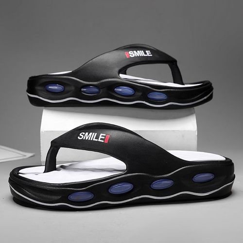 Pantoufles Pour Hommes De Haute Qualité Tongs Sandales De Plage En Plein Air Confortables Diapositives À Semelle Souple Hommes Pantoufles De Maison Antidérapantes Tongs